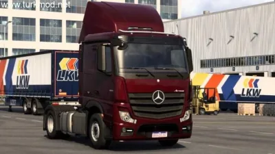 ETS2 - Mercedes Benz Actros Euro 6 Çekici Modu (1.56) - modu