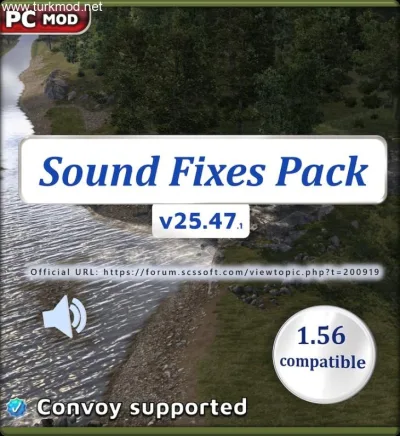 ETS2 - Ses Düzeltme Paketi (1.56) - modu