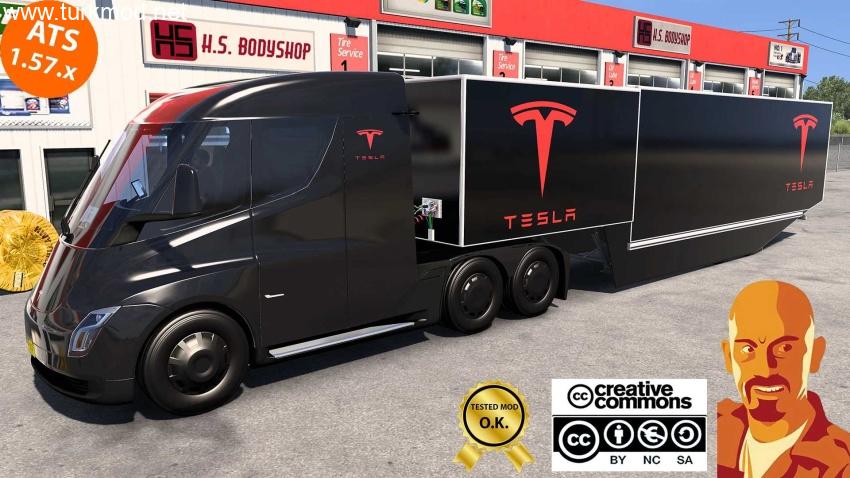 ATS - Tesla Semitruck 2019 (1.57) kapak görseli