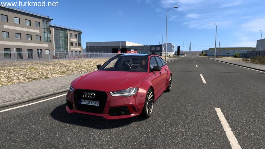 ETS2 - 2016 Audi RS6 C7 Avant Araba Modu (1.57)