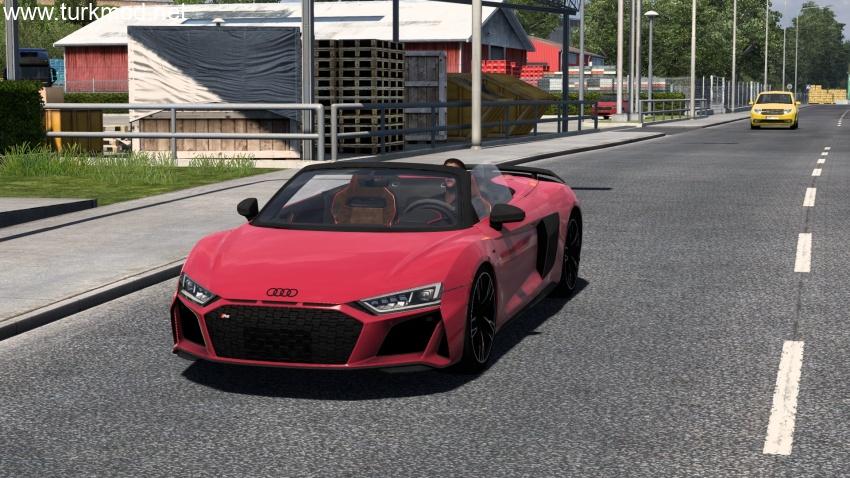 ETS2 - 2021 Audi R8 Spyder Araba Modu (1.56)