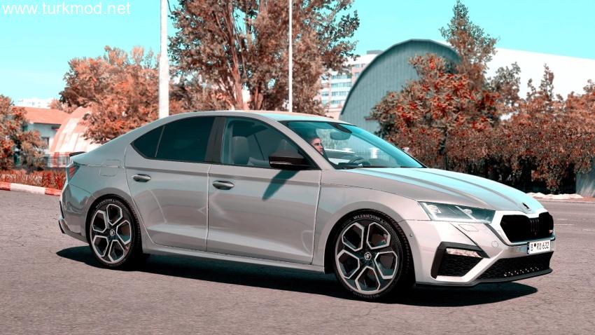 ETS2 - 2022 Skoda Octavia Araba Modu (1.56)