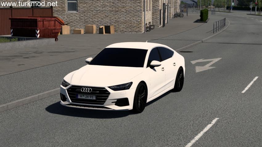 ETS2 - 2024 Audi A7 Sportback Araba Modu (1.57)