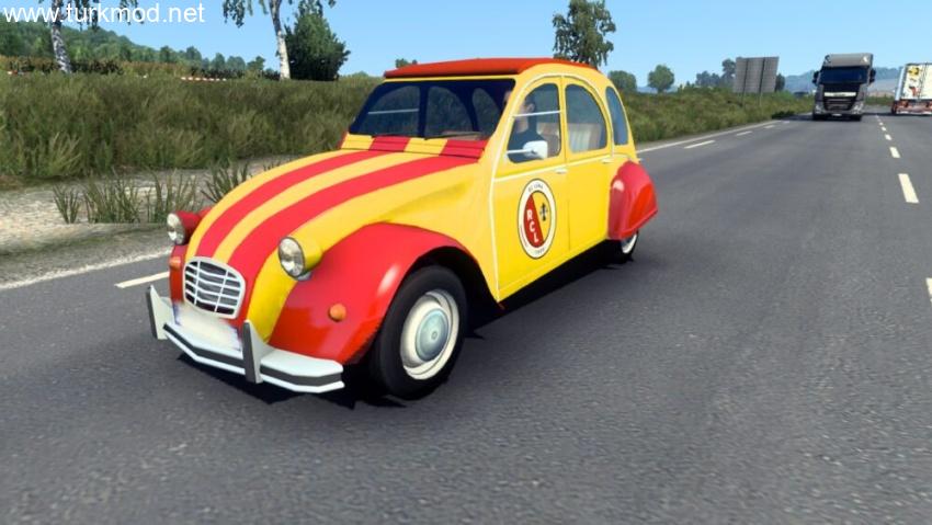ETS2 - 2CV RC Araba Modu (1.57)