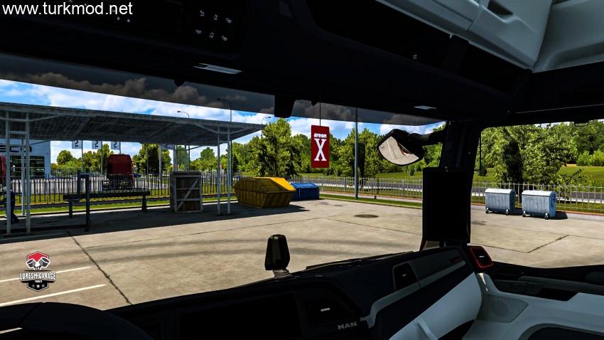 ETS2 - Areon X Kağıt Koku Kabin Aksesuarları Modu (1.56)
