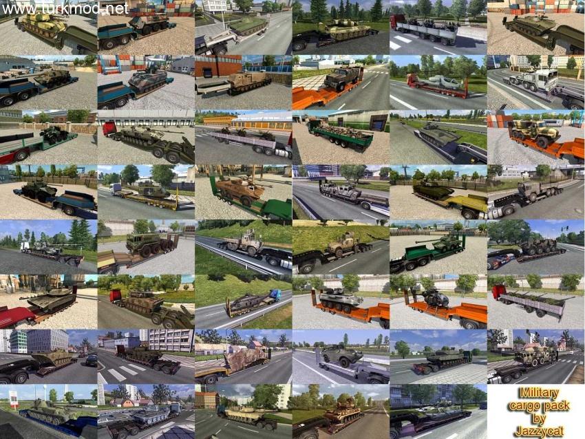 ETS2 - Askeri Kargo Paketi (1.57)