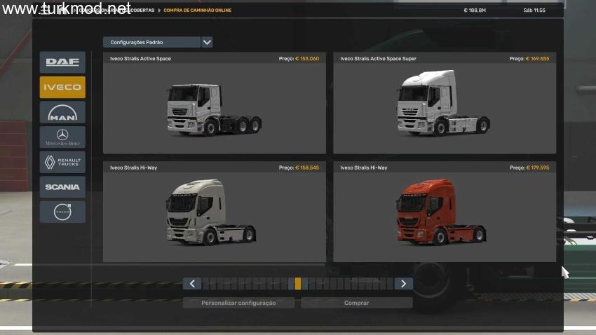 ETS2 - Bayide Tüm Çekiciler Modu (1.57)