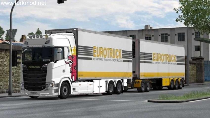ETS2 - BDF Tandem Kamyon Paketi (1.57)