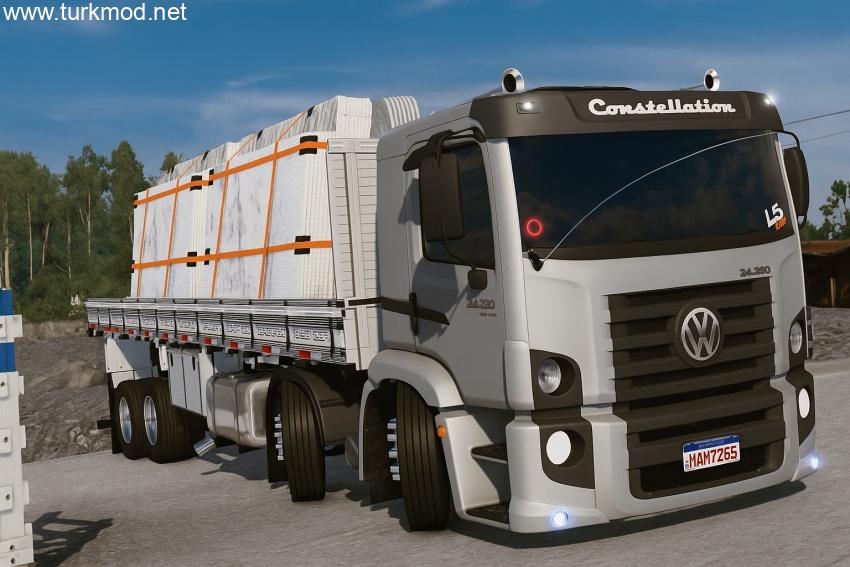 ETS2 - Bob 24-250 Volkswagen Constellation Kamyon Modu (1.56)