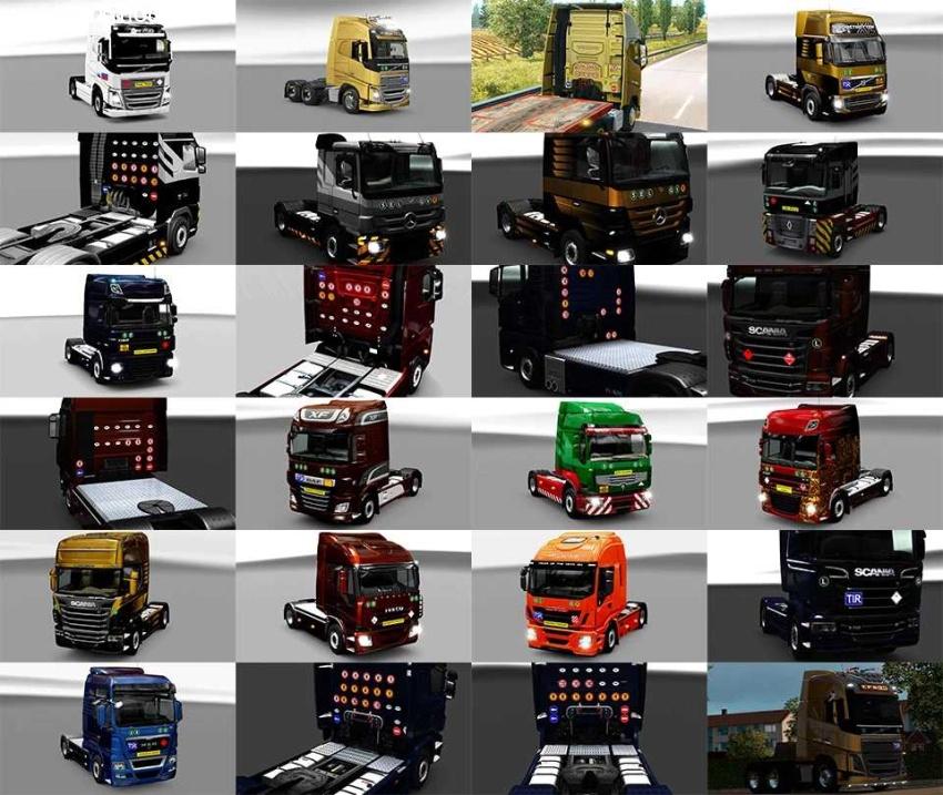 ETS2 - Çekici ve Dorse İşaretleri Modu (1.56)