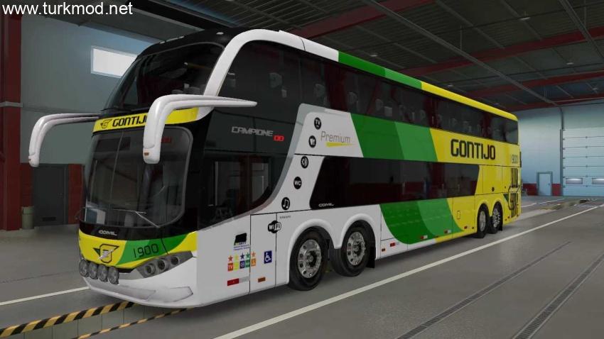 ETS2 - Comil Invictus DD 15M Volvo Otobüs Modu (1.56)
