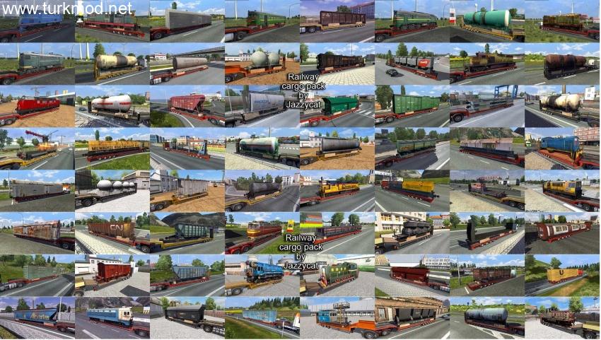 ETS2 - Demiryolu Kargo Paketi (1.57)