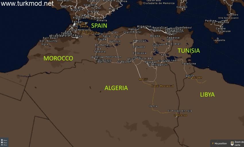 ETS2 - EuroAfrica Harita Modu (1.56)