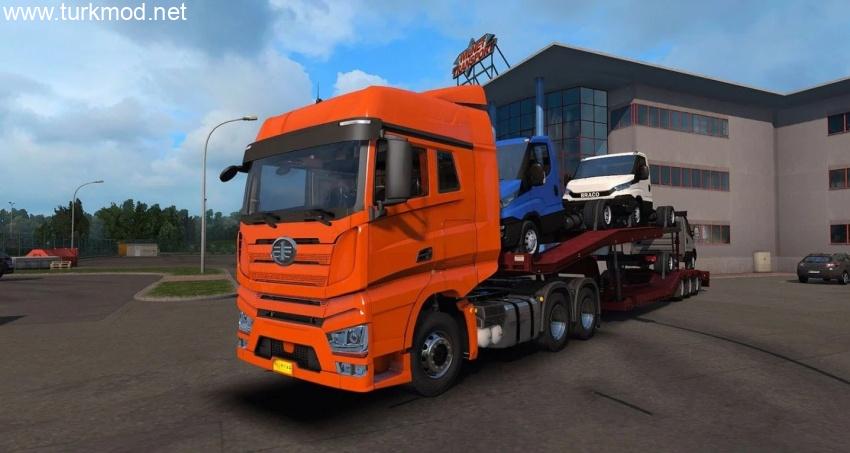 ETS2 - FAW Jiefang J7 Rework Çekici Modu (1.57) kapak görseli