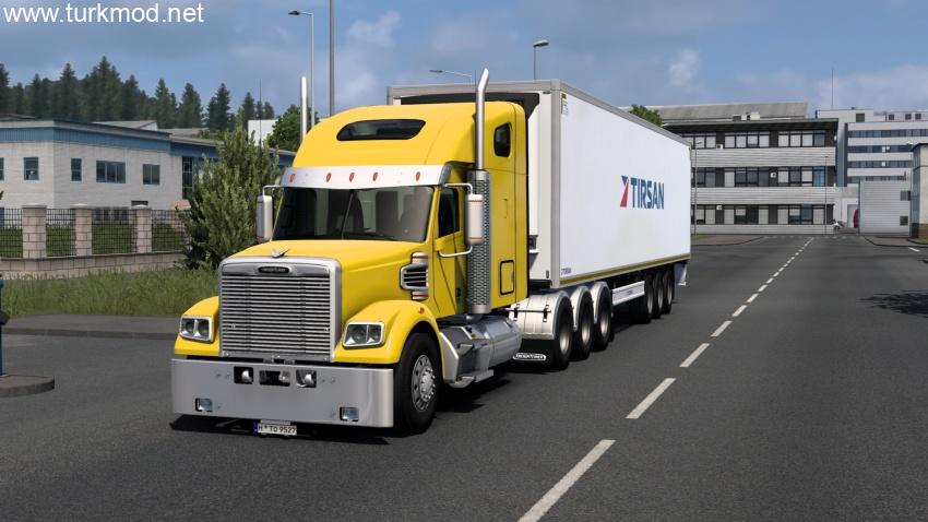 ETS2 - Freightliner Coronado 122SD Çekici Modu (1.57)