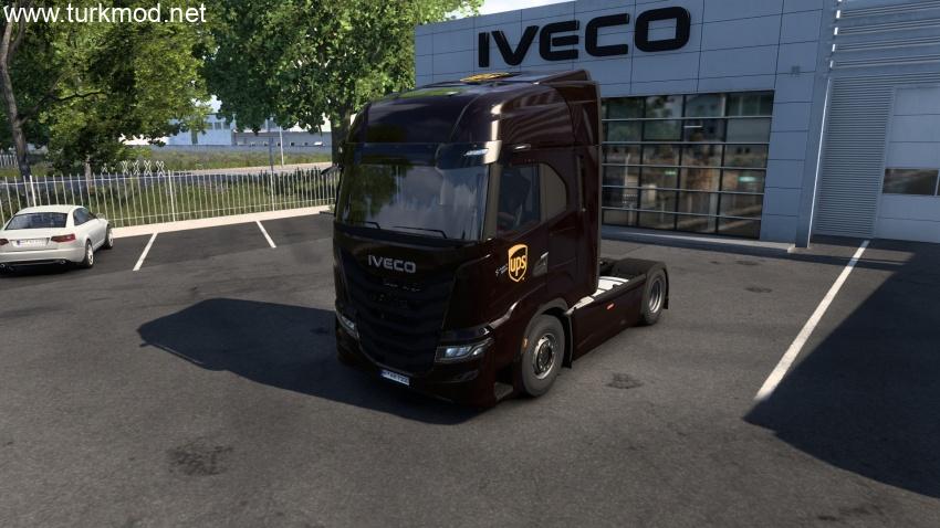 ETS2 - Iveco S-Way UPS Kargo Skin (1.57)