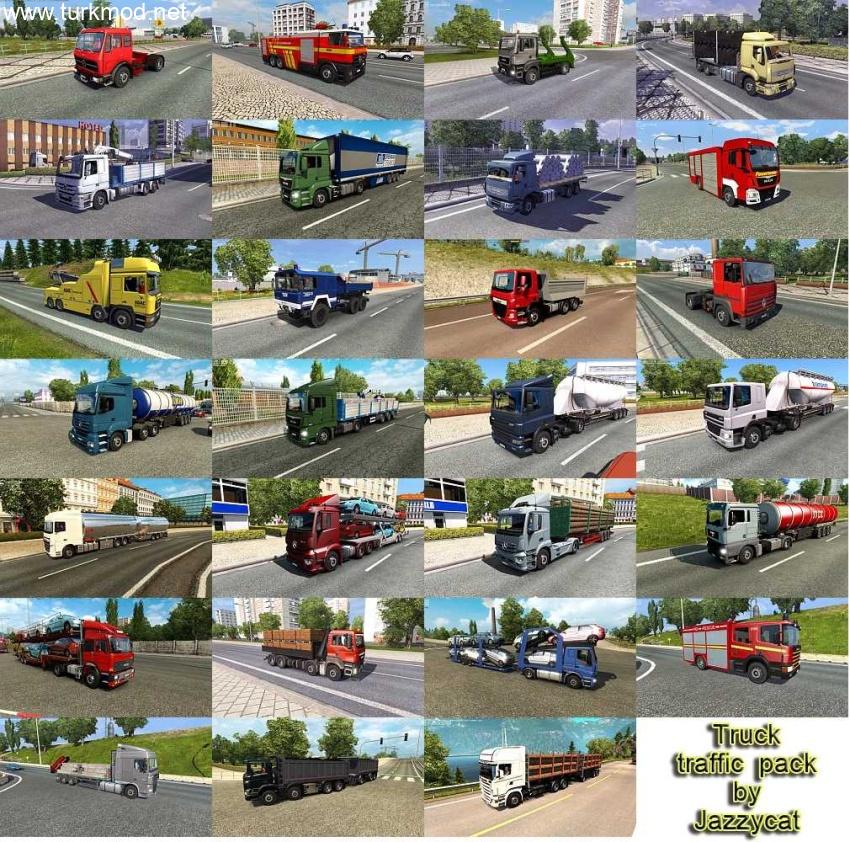 ETS2 - Kamyon Trafik Paketi (1.57)