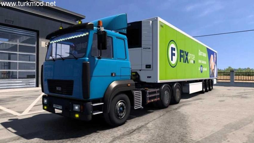 ETS2 - Maz 6422M Çekici Modu (1.56)