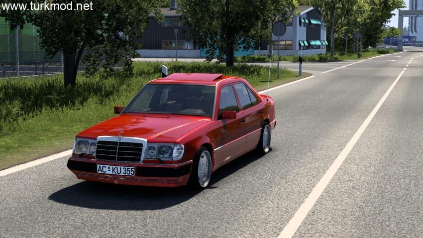 ETS2 - Mercedes-Benz W124 300d Araba Modu (1.57)