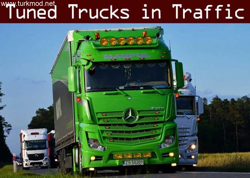 ETS2 - Modifiyeli Trafik Çekici Paketi (1.57)