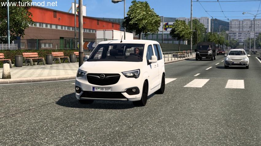 ETS2 - Opel Combo 2023 Araba Modu (1.56)