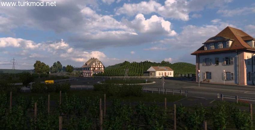 ETS2 - Rhineland Harita Modu (1.56)