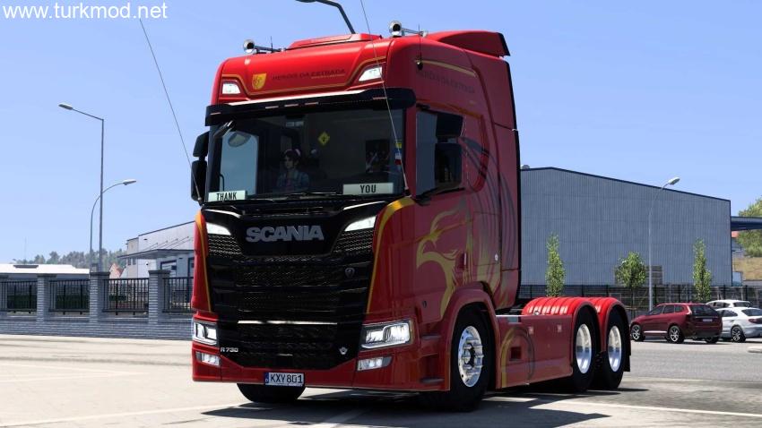 ETS2 - Scania R 2019 Çekici Modu (1.56)