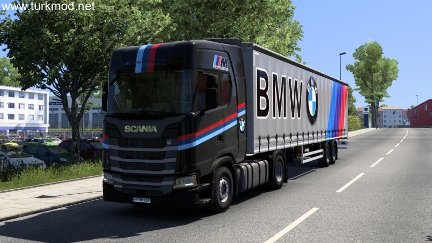 ETS2 - Scania S NextGen İçin BMW Skini (1.57)