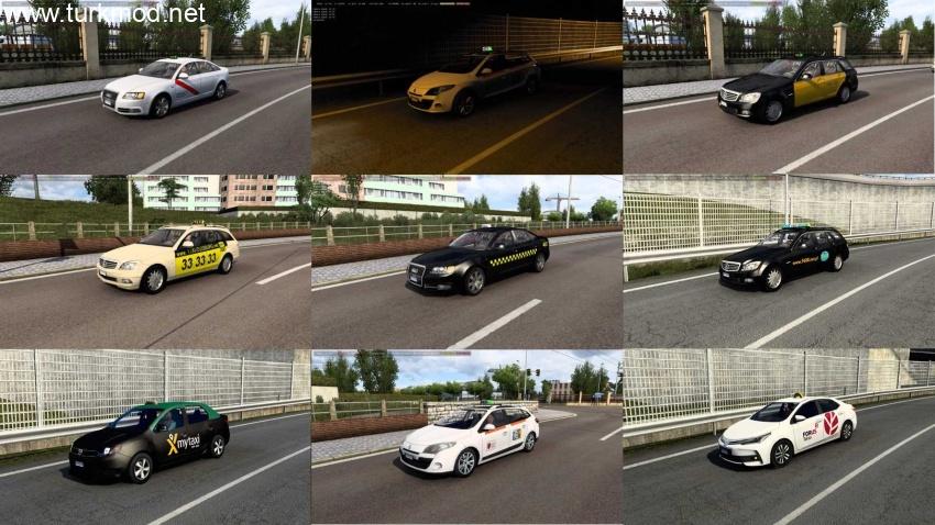 ETS2 - Taksi Trafik Paketi (1.57)