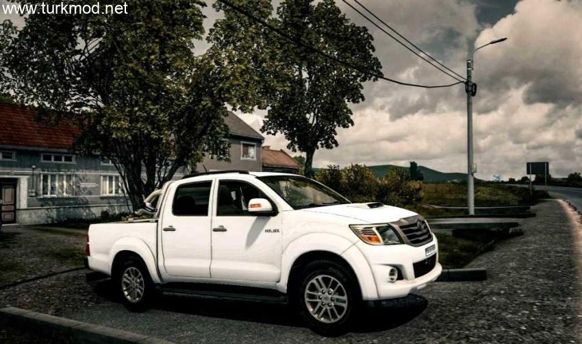 ETS2 - Toyota Hilux 2015 Araba Modu (1.56)