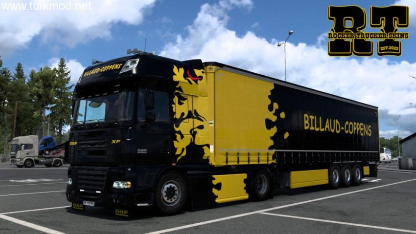 ETS2 - Transports Billaud-Coppens Skin Paketi (1.56)