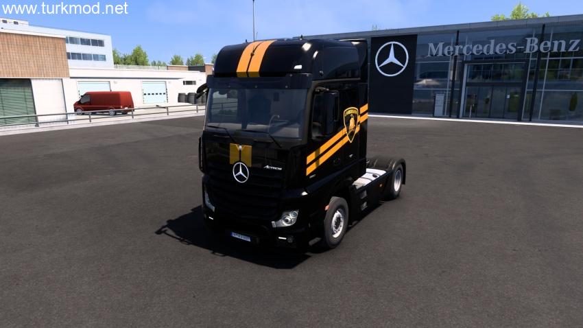 ETS2 - Tüm Çekiciler için Lamborghini Skini (1.57)