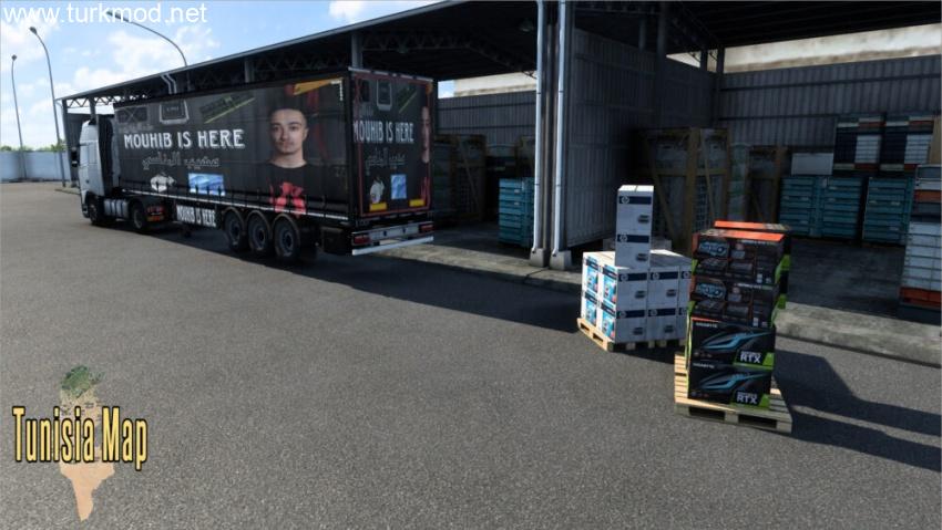 ETS2 - Tunisia Harita Modu (1.57)