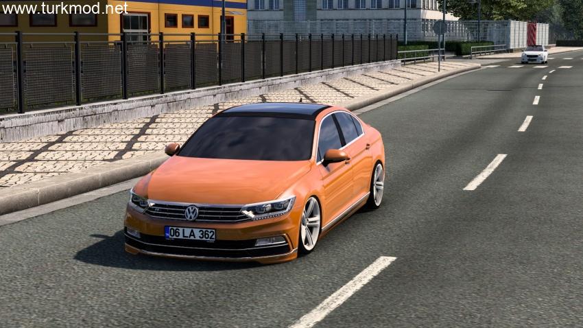 ETS2 - Volkswagen Passat B8 Araba Modu (1.57)
