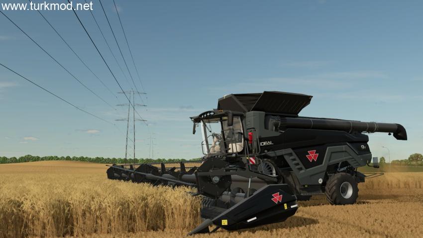 FS25 - AGCO IDEAL 2017-2023 Biçerdöver Modu