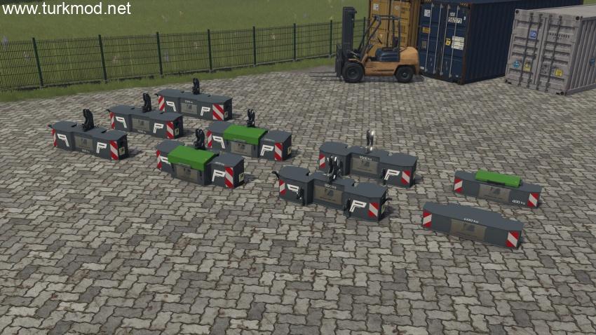 FS25 - Bressel Und Lade Ağırlık Paketi