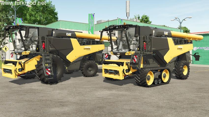 FS25 - CAT Lexion Biçerdöver Modu