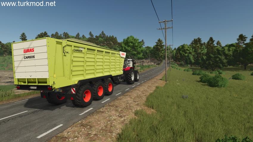 FS25 - Claas Cargos 750/760 Römork Modu