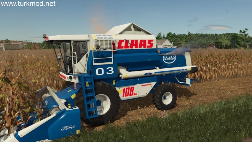 FS25 - CLAAS Ford Dominator 108 Biçerdöver Modu