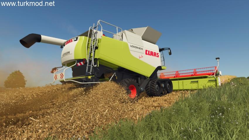 FS25 - Claas Lexion 500 Series Biçerdöver Modu
