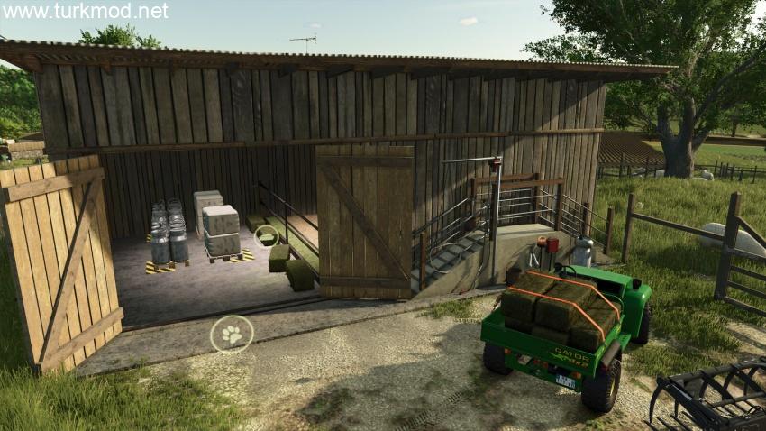 FS25 - Eski Ahşap Ağıl
