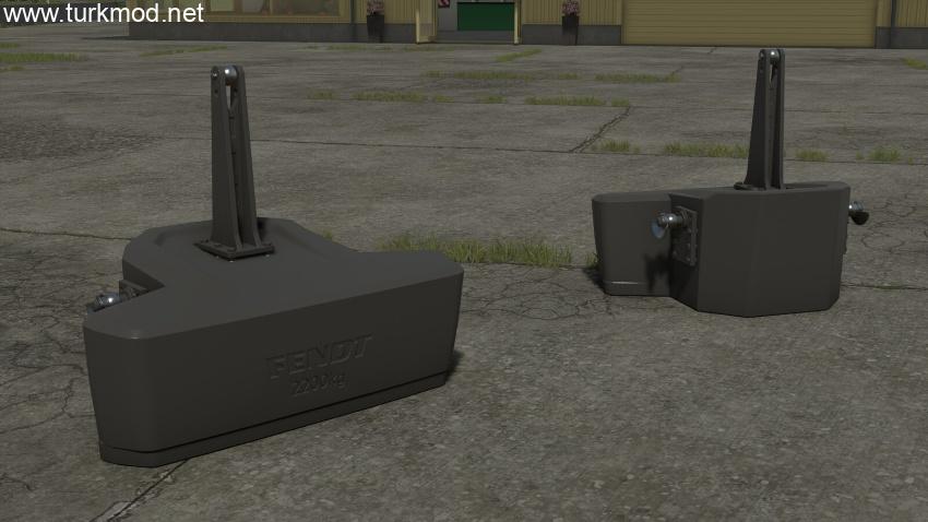FS25 - Fendt 2200kg Ağırlık Modu