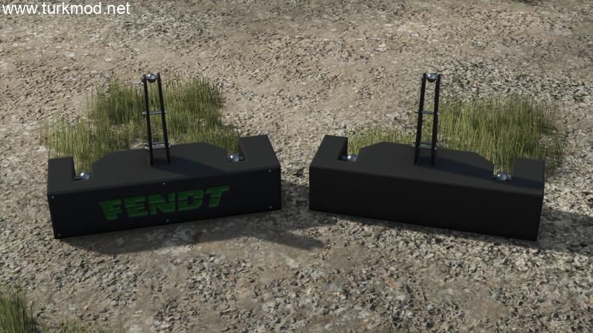 FS25 - Fendt Ağırlık