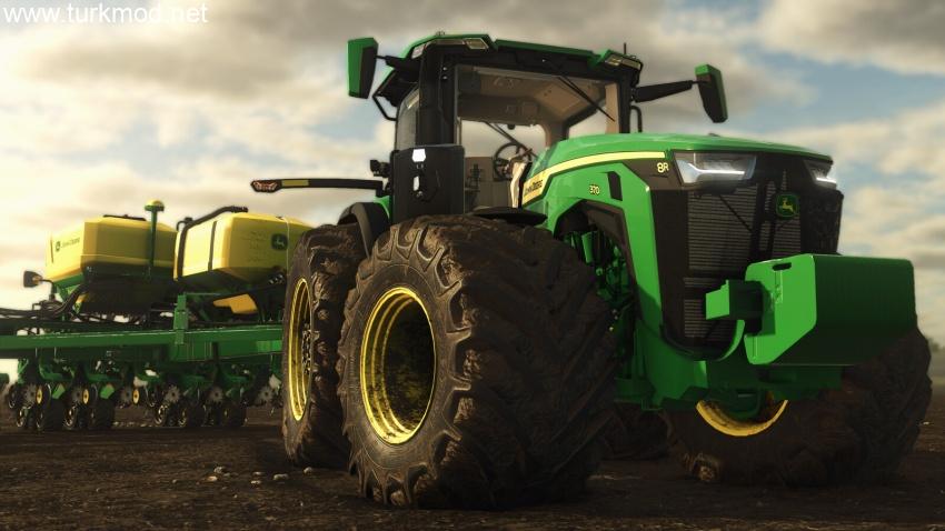FS25 - John Deere 8R (2022-2025) US Series Traktör Modu