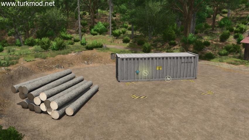 FS25 - Odun Depolama ve Dağıtımı