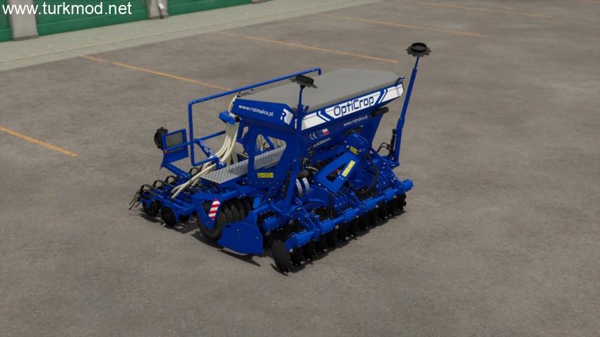 FS25 - Rolmako OptiCrop Tohum Ekme Makinası