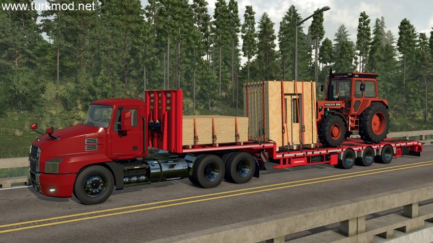 FS25 - Schwarzmüller Yarı Düşük Yükleyici 3A Modu