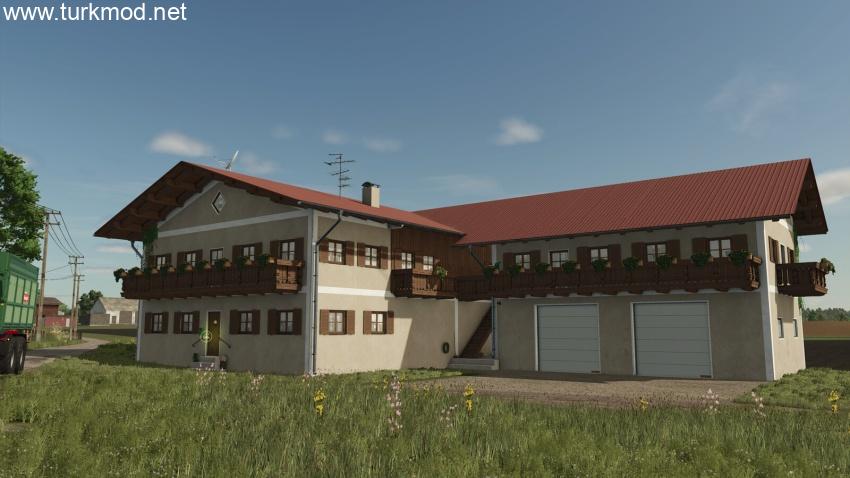 FS25 - Upperbavarian Atölyeli Çiftlik Evi