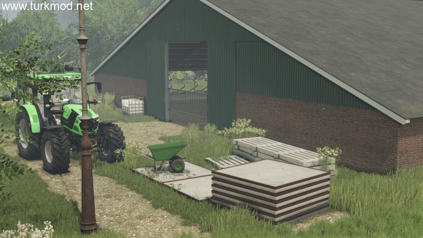 FS25 - Yerleştirilebilir Süt Çiftliği Paketi