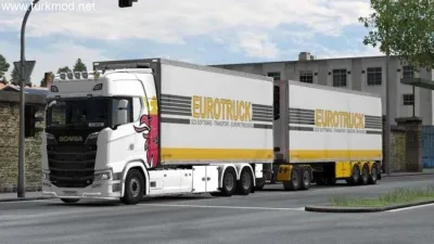 ETS2 - BDF Tandem Kamyon Paketi (1.57) - modu